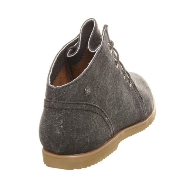 NWT Bearpaw Canvas Work Oxford Style Boot Bootie - Picture 6 of 7